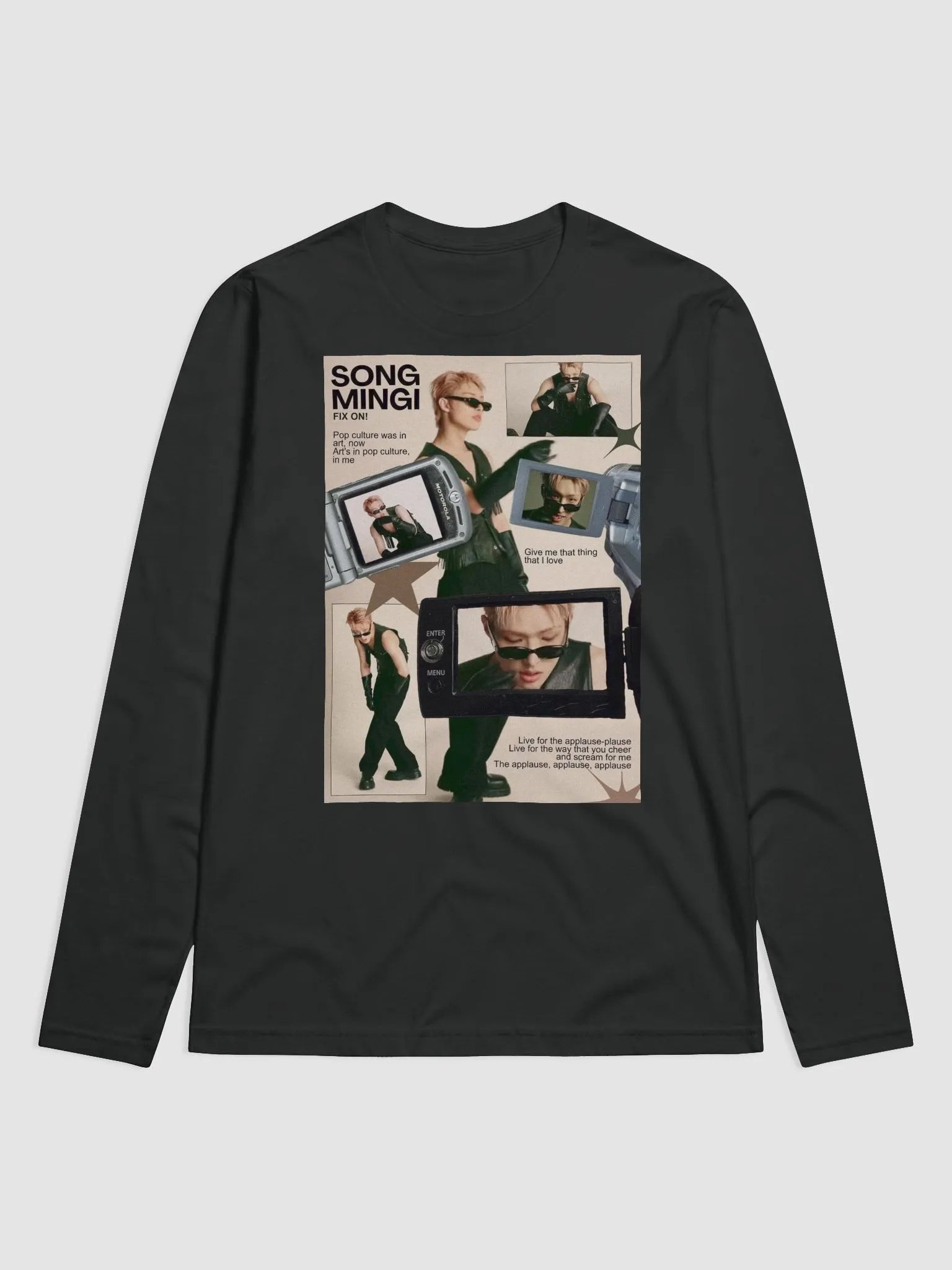 Song Mingi ATEEZ Long Sleeve Shirt product image (6)