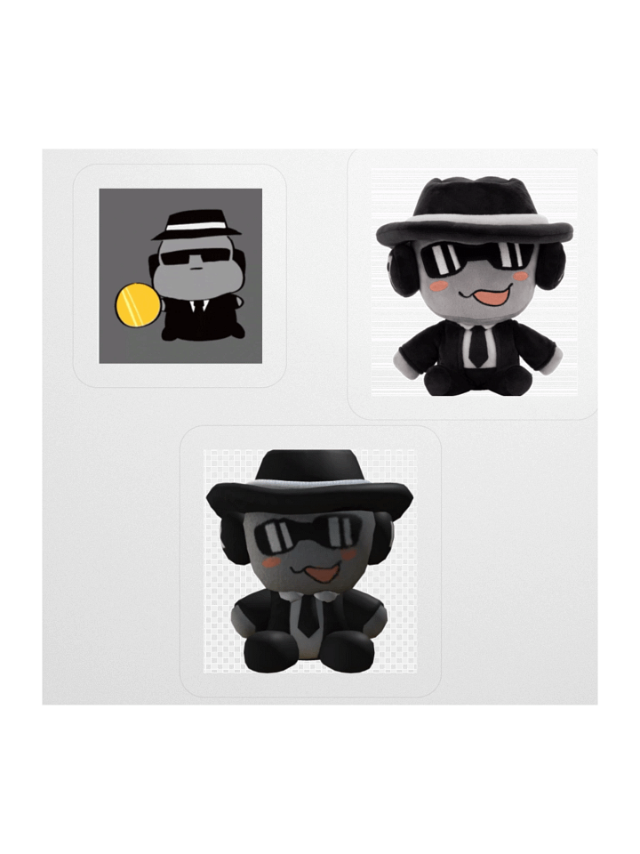 Chance Plush sticker sheet! product image (1)