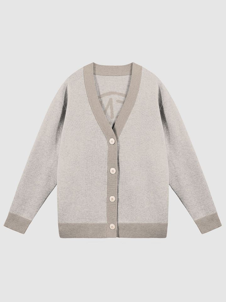 In My Head (lg. design, tan) knitwear cardigan product image (3)