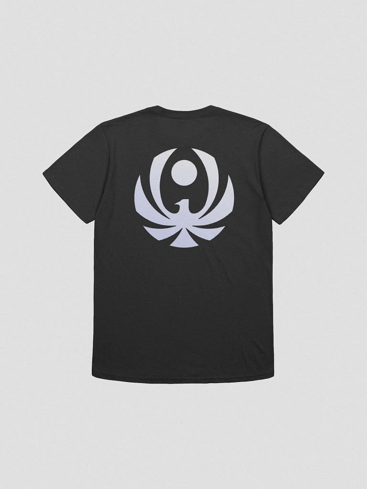 CroweGamingg Gildan Unisex Softstyle T-Shirt - White Logo Front & Back product image (6)