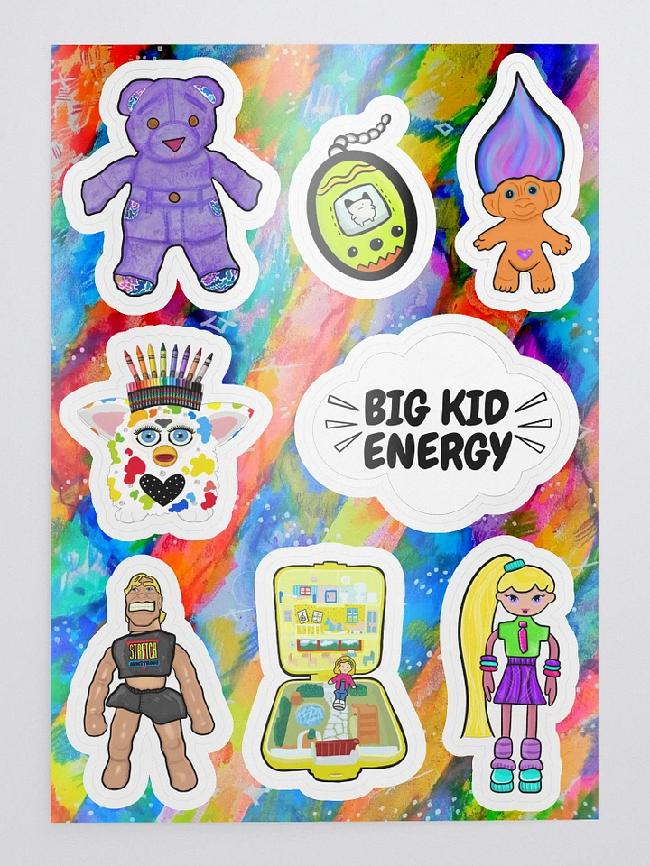 BIG KID ENERGY Sticker Sheet product image (1)