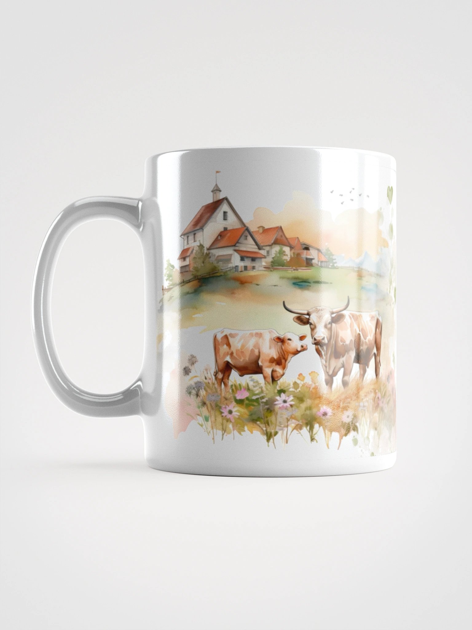 Cows Heartbeats of the Countryside Mug product image (1)