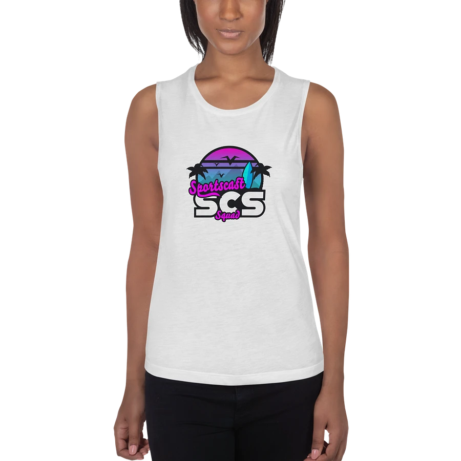 SCS SUMMERTIME WOMENS FLOWLY MUSCLE TANK product image (1)