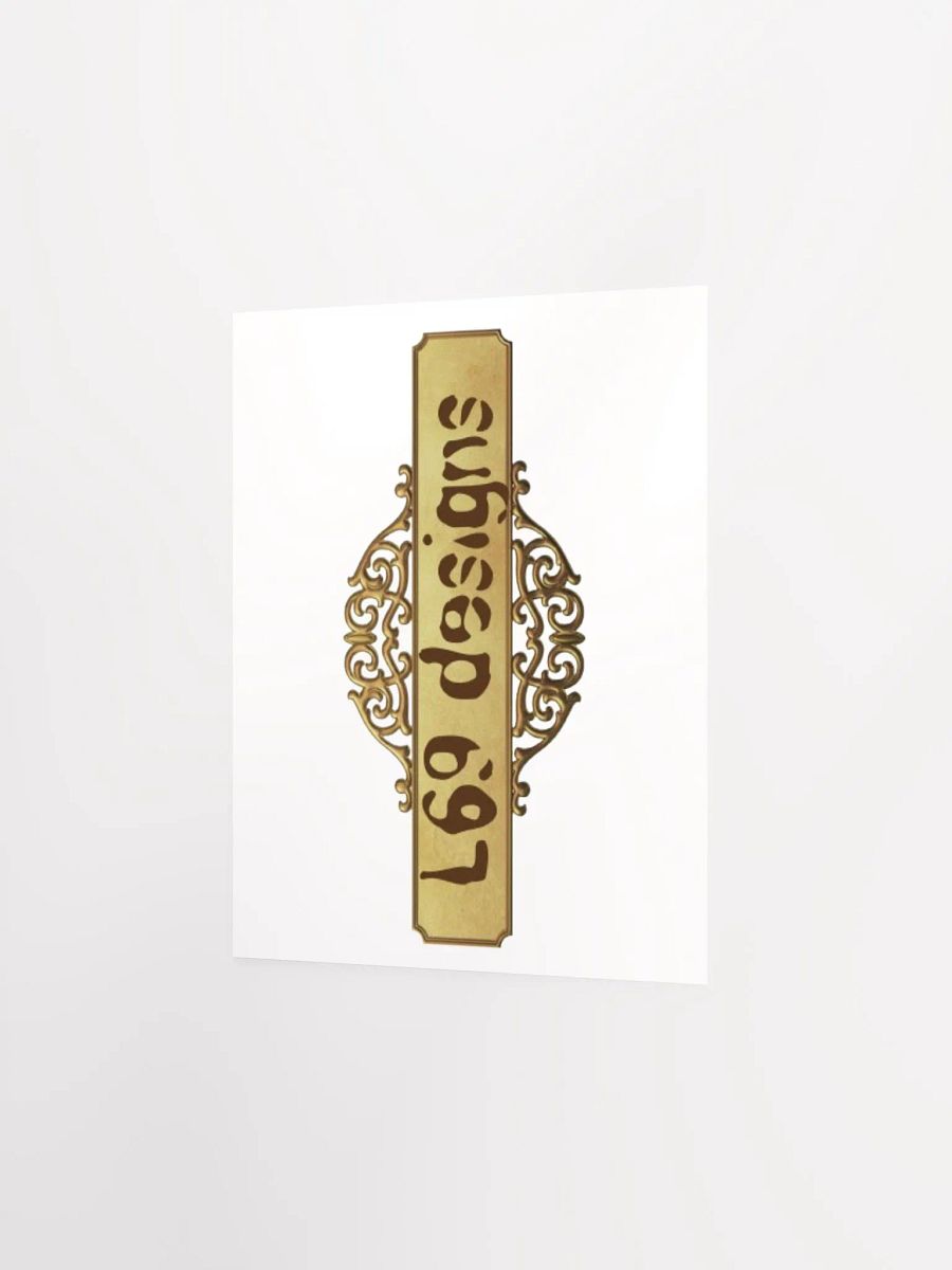 SIXTY NINE DESIGNS gold banner product image (2)