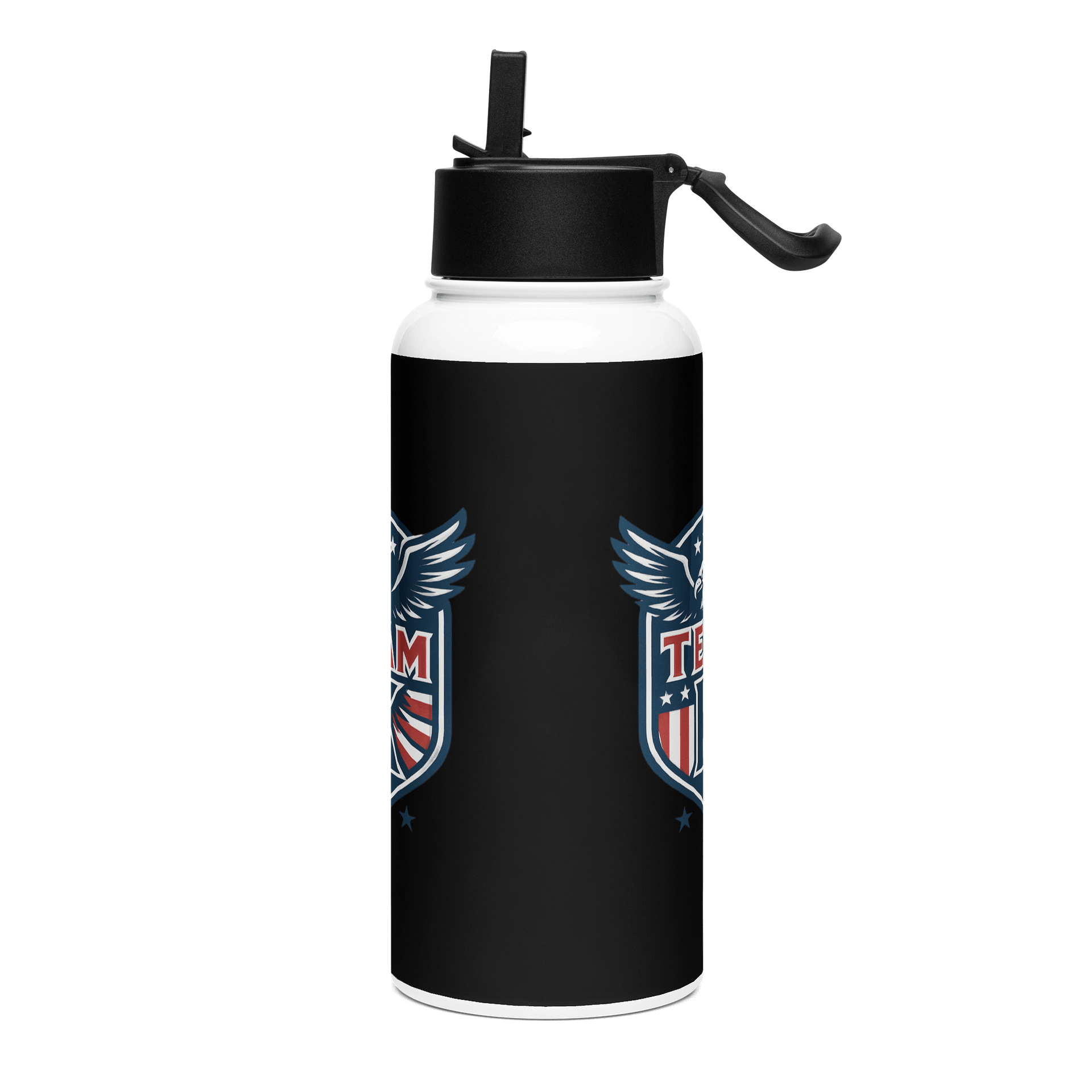 Team K USA Stainless Steel Water Bottle with a Straw Lid product image (3)