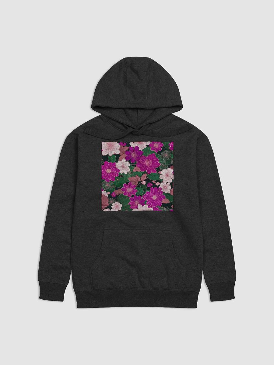 Hoodie Unisex Japanese Flowers Pink product image (1)