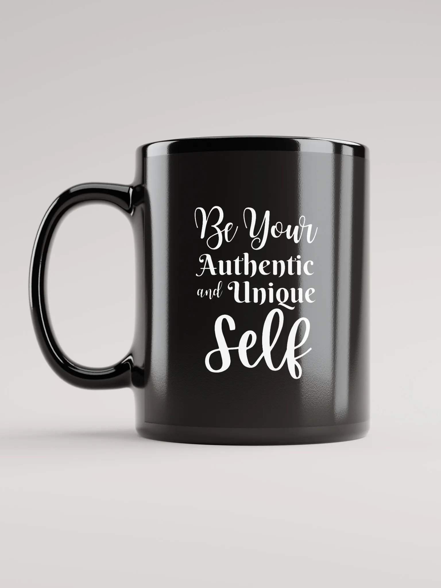 Be your Authentic and Unique SELF - Glossy Barbell Mug product image (11)