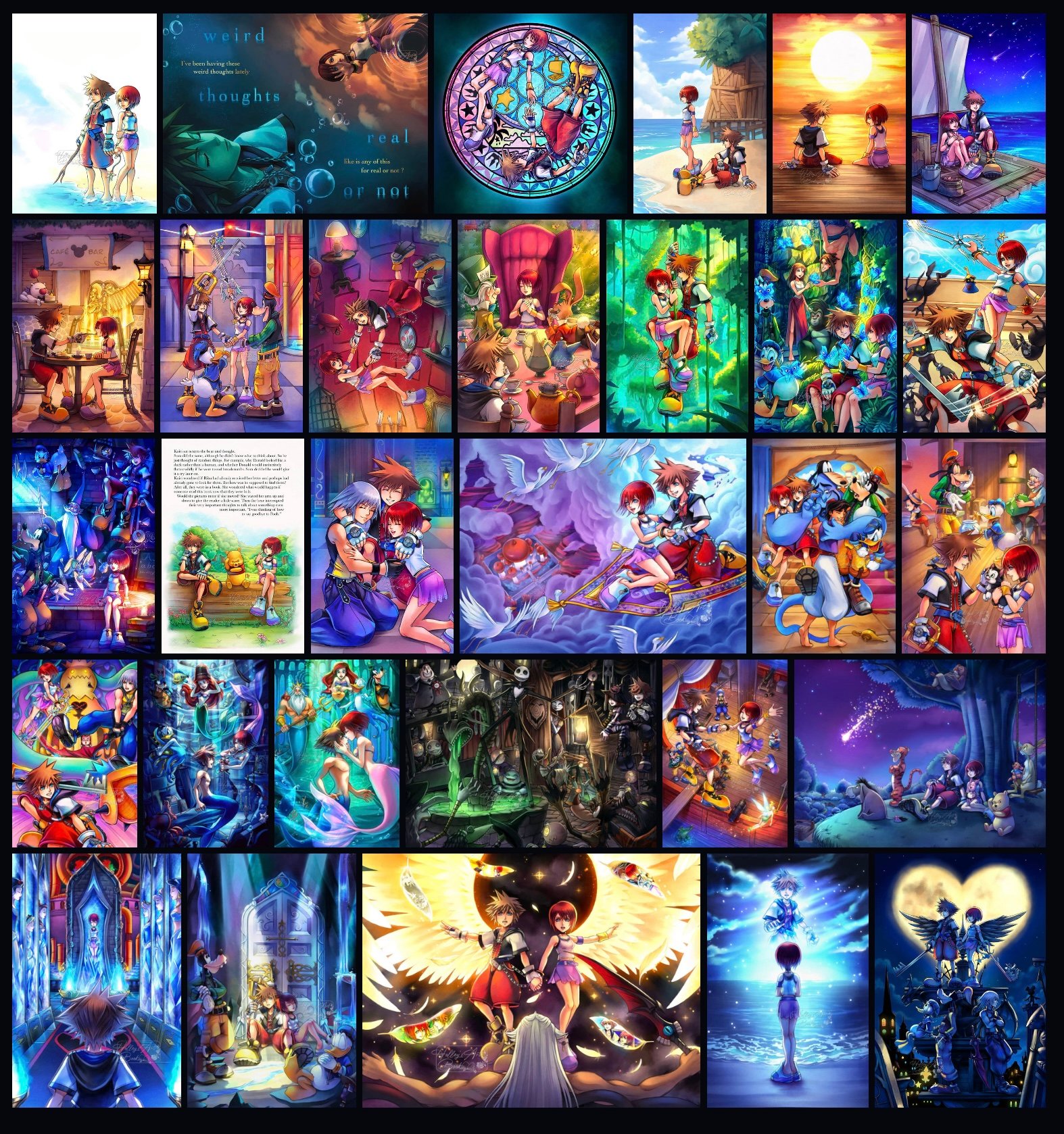 KH1 Artbook Posters product image (2)