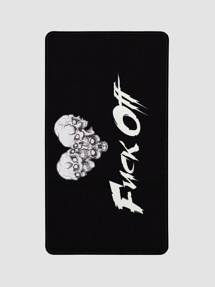 Fuck off Gaming Mat product image (1)