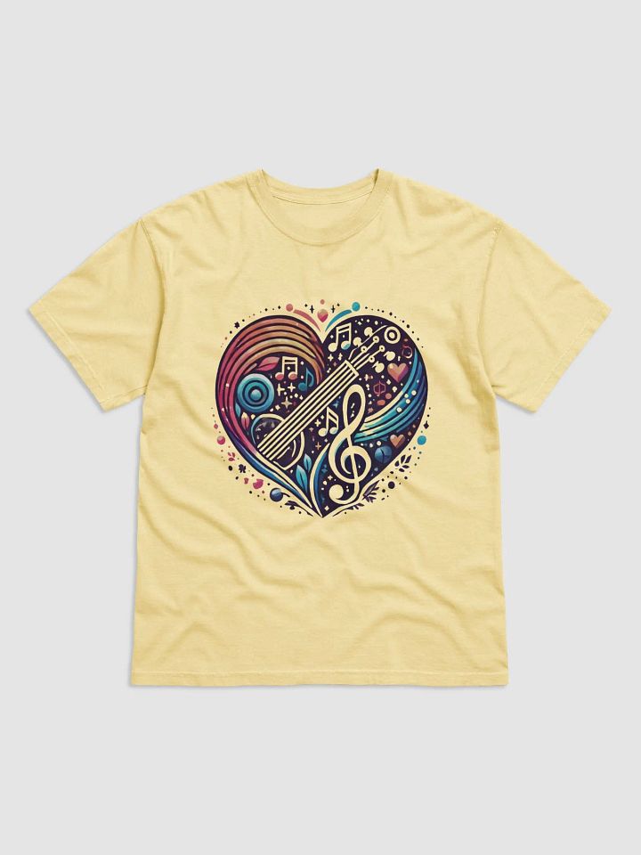 Harmonic Heartbeat Music Lover T-Shirt product image (7)