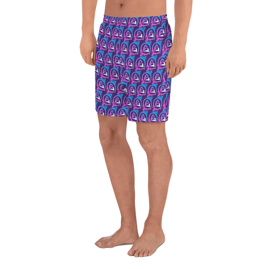 Astonished All over print Athletic Shorts product image (4)