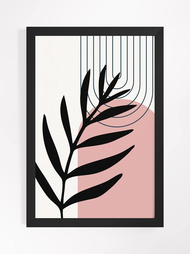 Serene Branches: Framed Matte Poster product image (5)