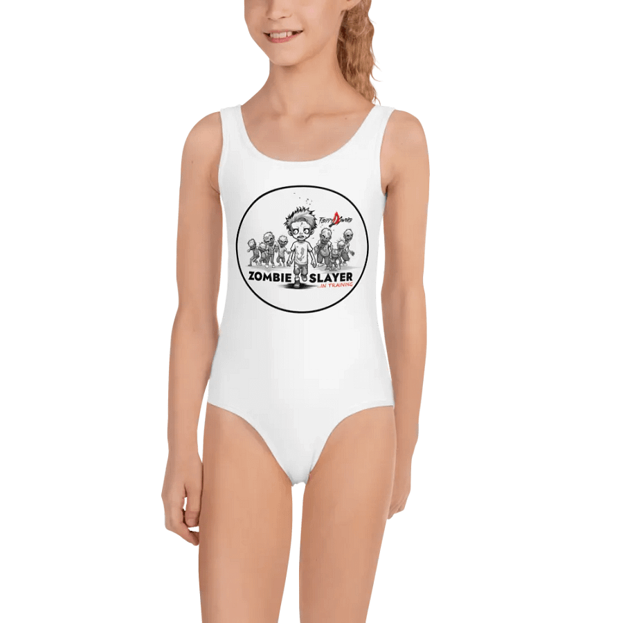Zombie Slayer Kids Swimsuit product image (2)