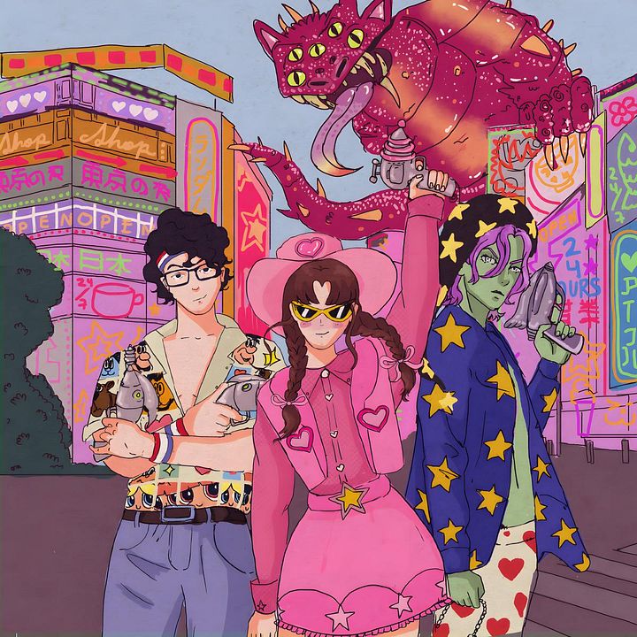 Schizo Forg x Iden Kai x Rubimente - Monstruo Japonés 🎵 product image (1)