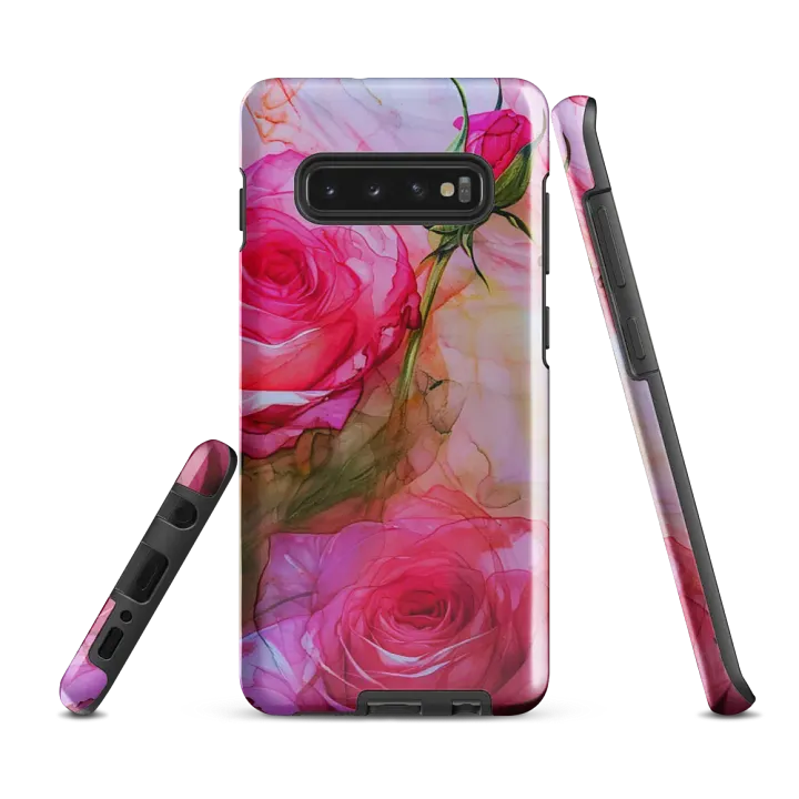 Pink Roses Tough Samsung® Case product image (1)
