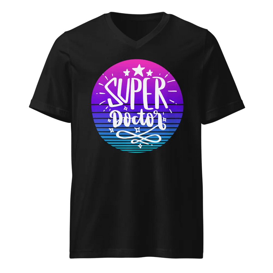 Super Doctor Gradient V-Neck Tee product image (1)
