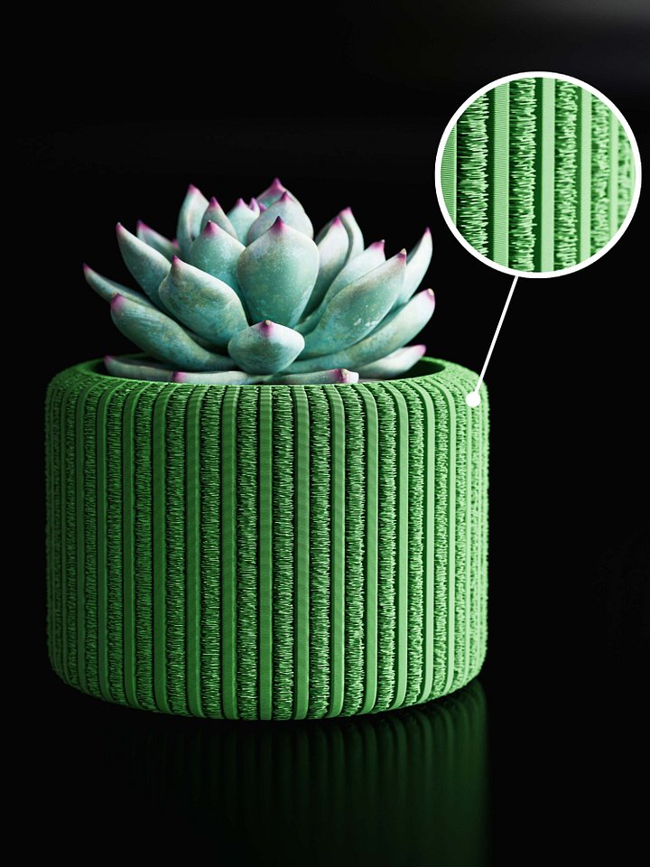 Dual Textured Indoor Planter Pot product image (2)