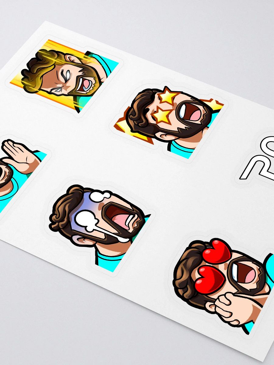 Emotes + Logo Stickers product image (2)
