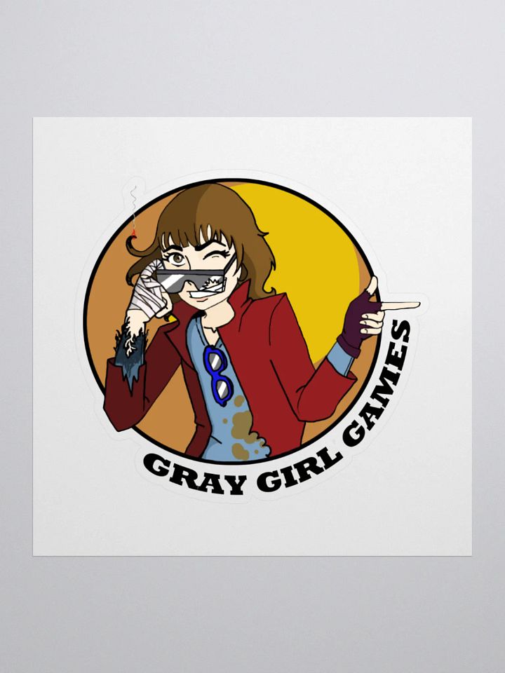 GrayGirlGames Logo Sticker product image (2)