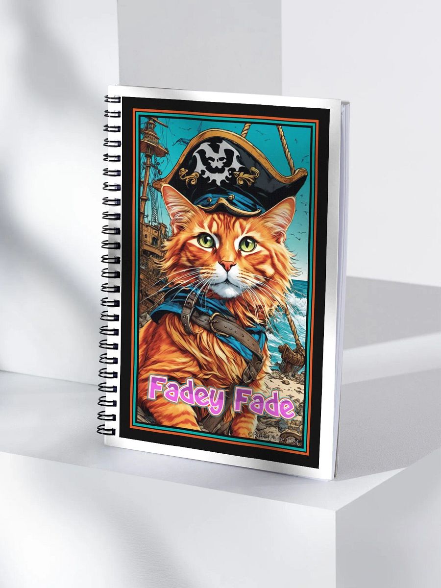 Pirate Cat Notebook 2 designs product image (4)