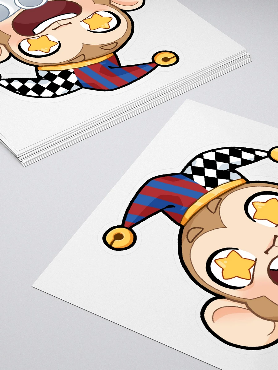 Excited Bozo Sticker product image (4)