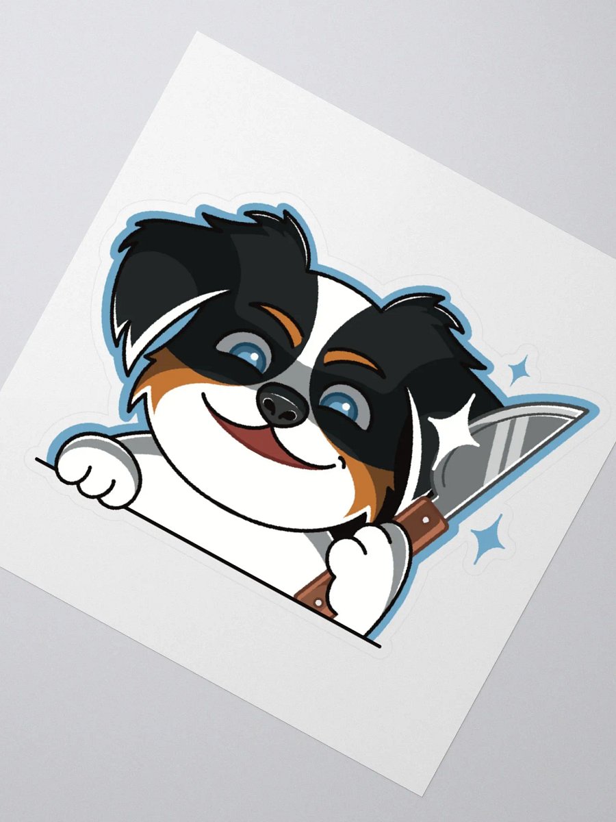 Stabby Mc Stab Stab Sticker product image (1)
