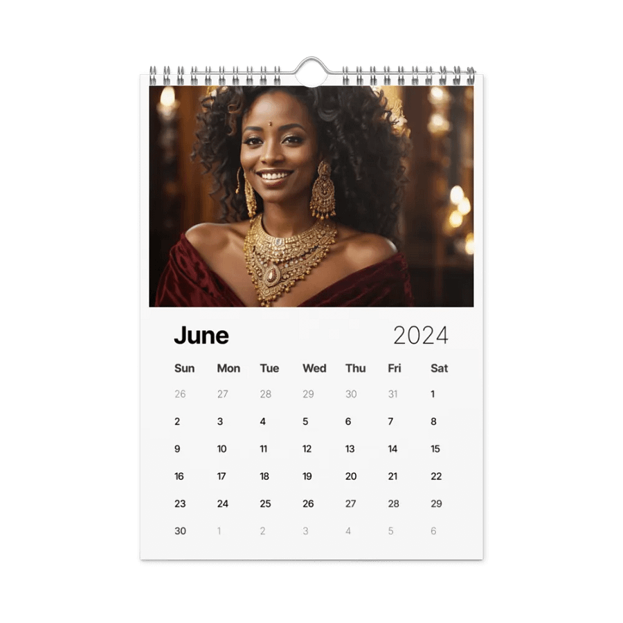Glamour & Glow: Stylish Living 2024 Calendar product image (23)