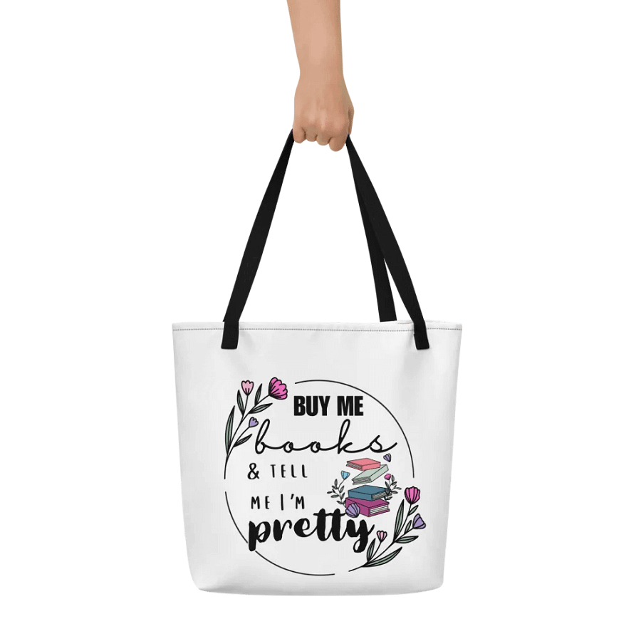 Buy Me Books Tote product image (4)