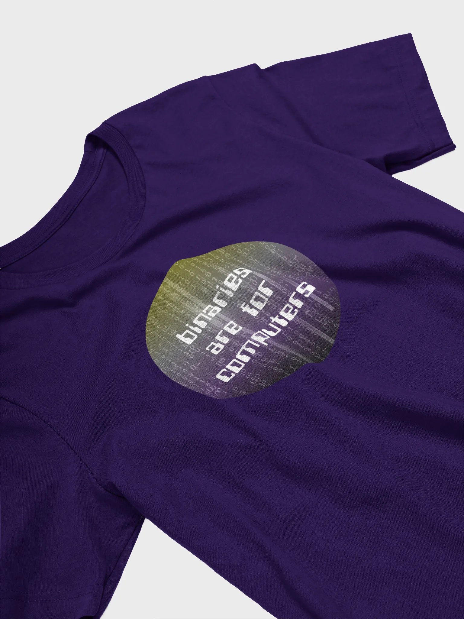 binaries are for computers nonbinary t-shirt product image (3)