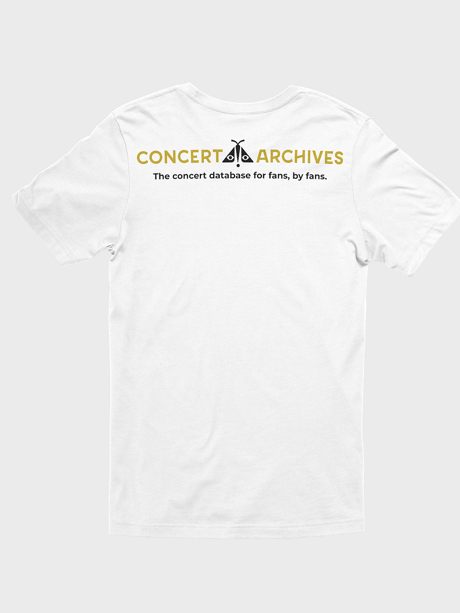 Simple Concert Moth Shirt w/ Logo (White) product image (4)
