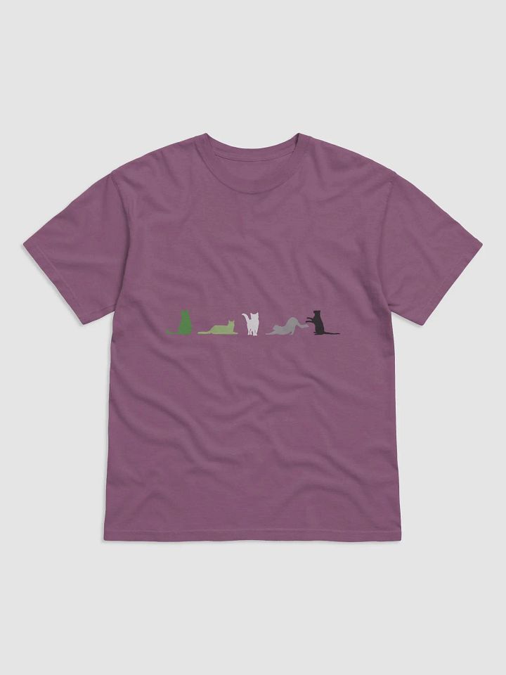 Aromantic Pride Cats Men's Shirt product image (9)