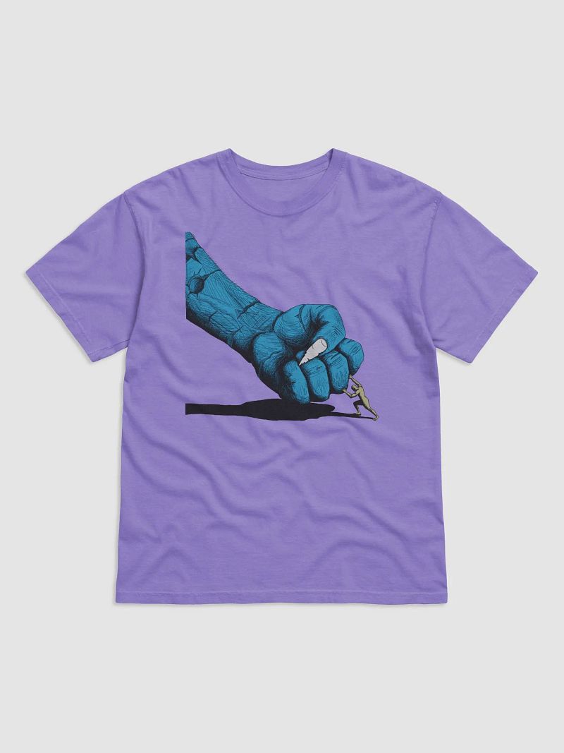 "Titans" Single Artwork Dyed Heavyweight T-Shirt