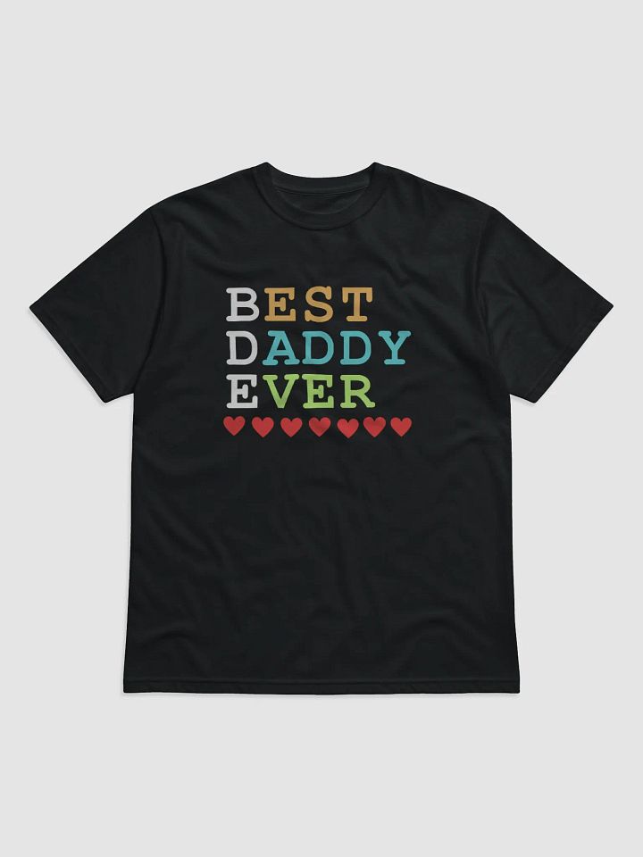 Best Daddy Ever Econscious Unisex Organic T-Shirt product image (1)