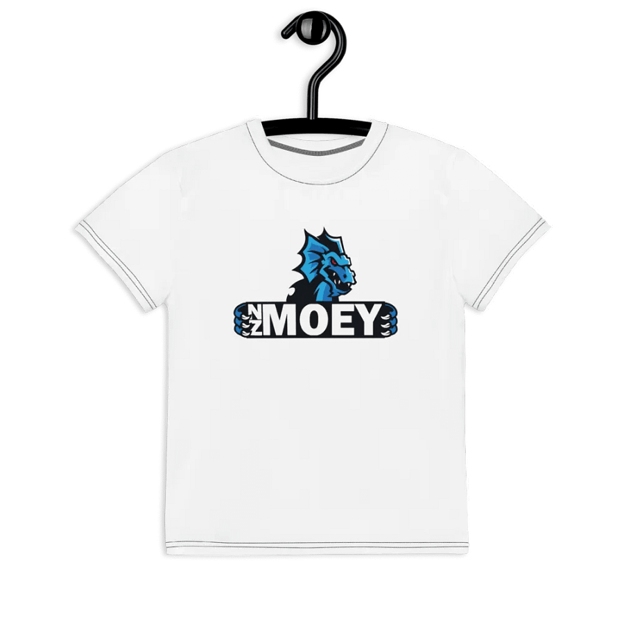 NZMOEY Logo Youth Crew Neck T-Shirt product image (5)