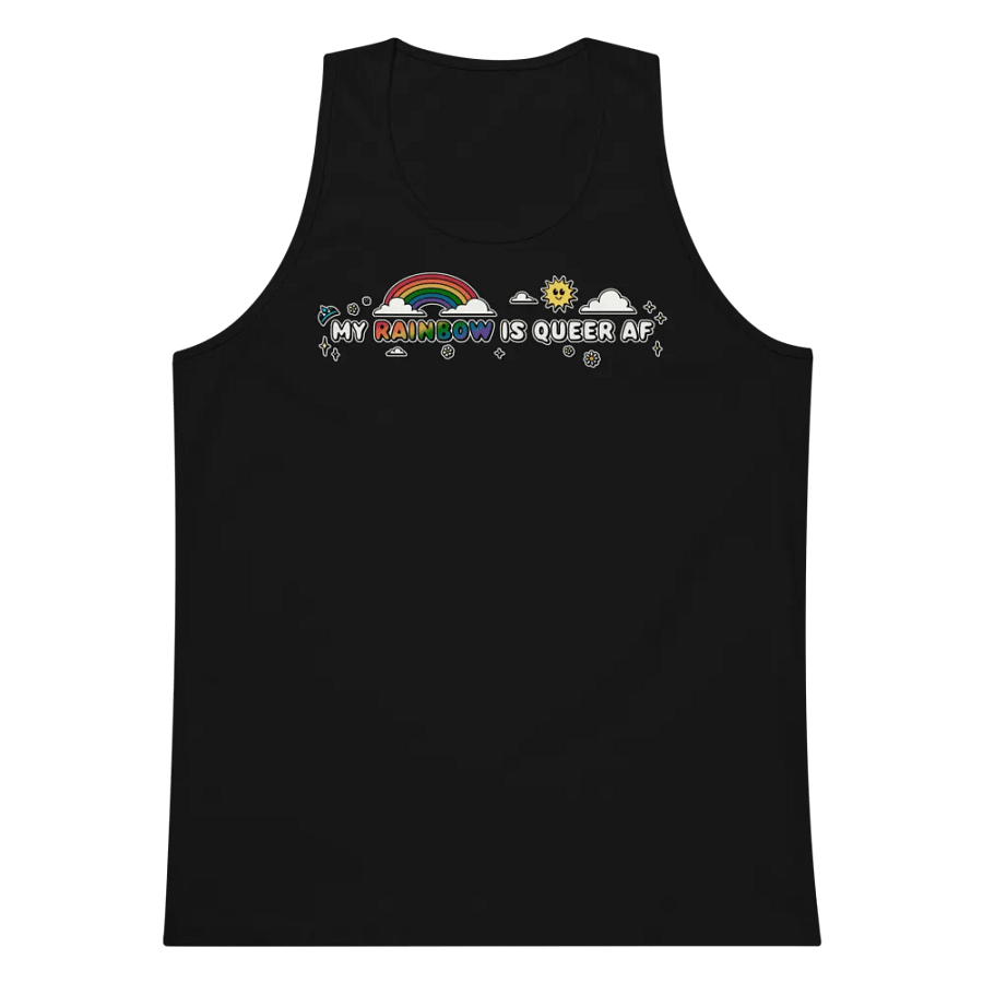 My Rainbow is Queer AF Tank Top product image (10)
