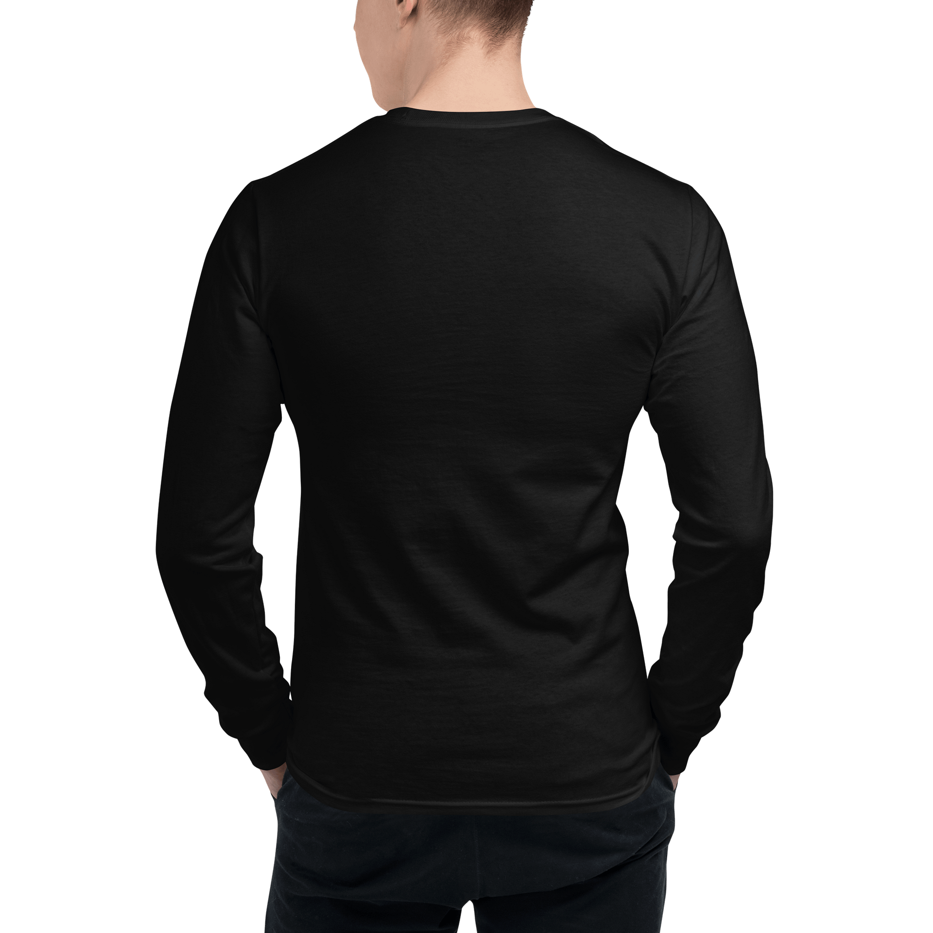 Arcade Warrior Holiday Logo Unisex Champion Pocket Logo Embroidered Long Sleeve Shirt 2025 product image (6)
