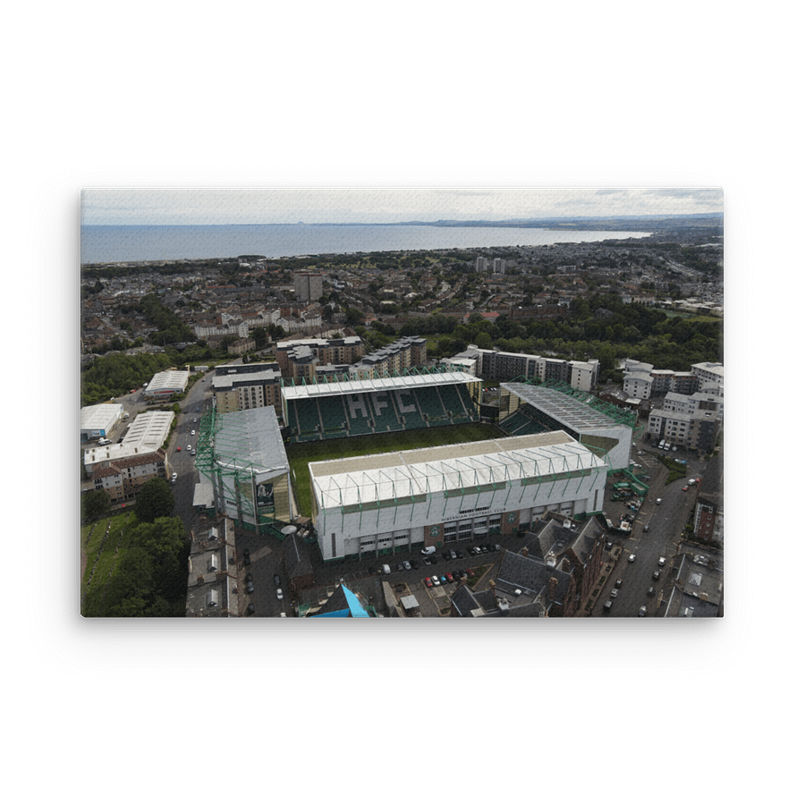 Easter Road Canvas Print – Leith’s Temple of Green product image (1)