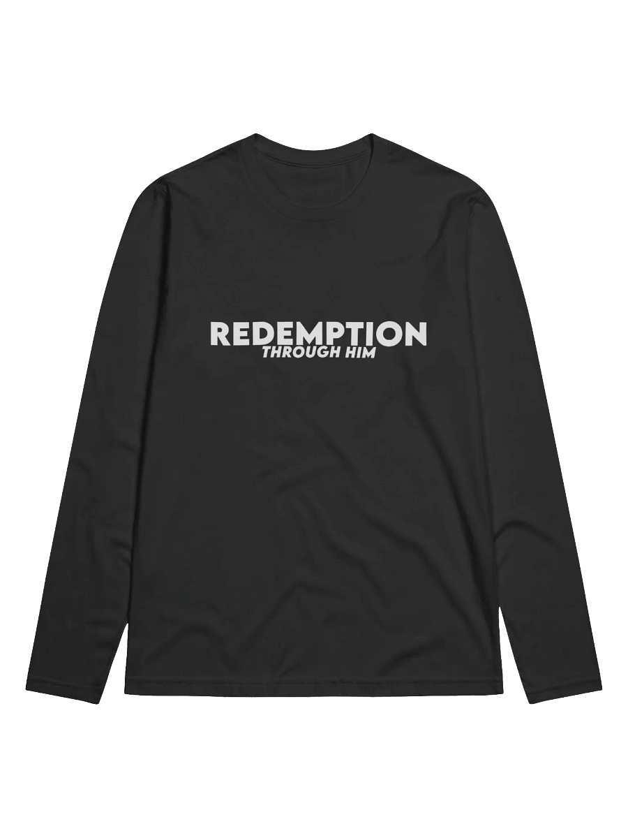 REDEMPTION THROUGH HIM LONG SLEEVE T-SHIRT product image (1)