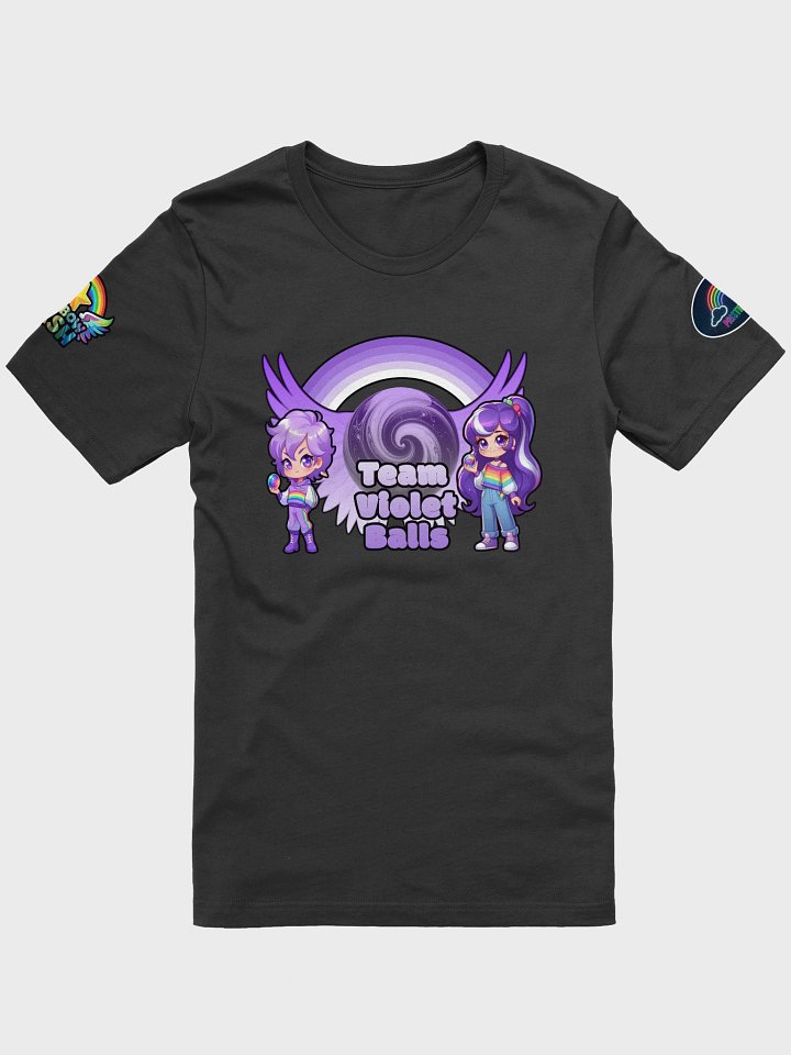 Team Violet Balls Tshirt product image (1)