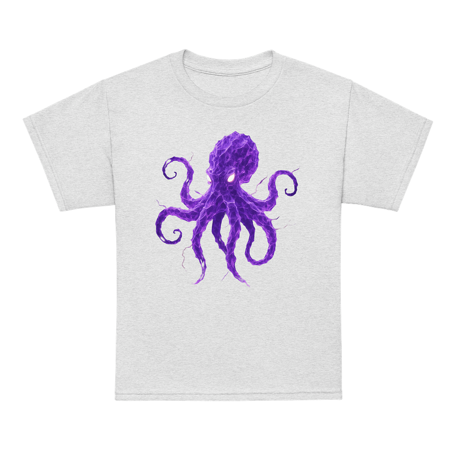 Purple Electric Octopus Youth Shirt (color choice) product image (7)