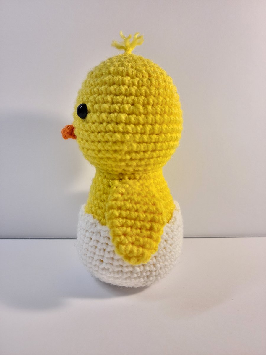 Handmade Amigurumi Easter Chick Stuffed Animal product image (4)