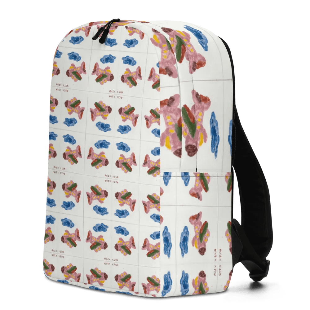 Kid Airplane (All-Over Print Minimalist Backpack) product image (8)