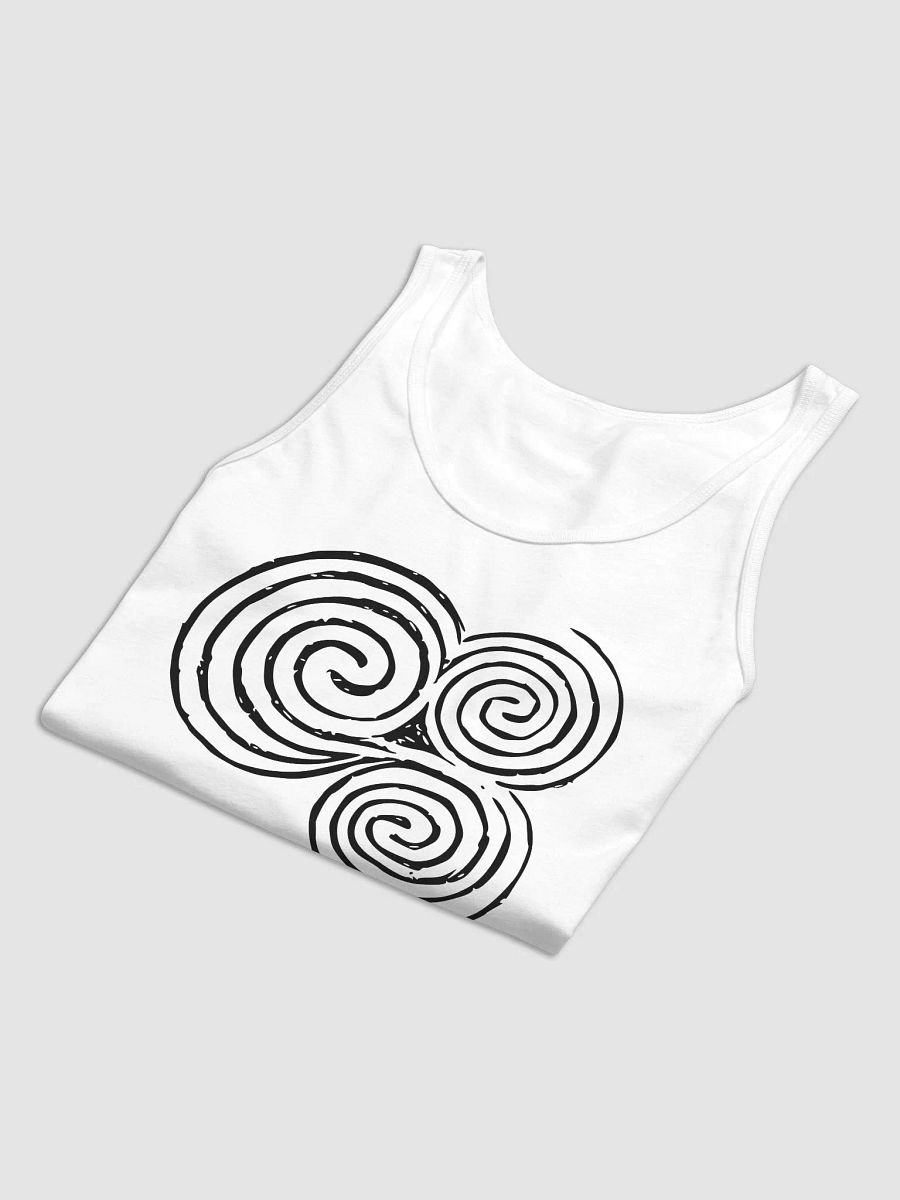 Newgrange Triskelion Men's Tank Top White product image (6)