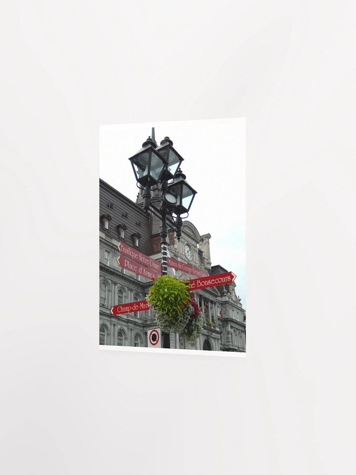 Montreal - Street sign - print/poster product image (6)