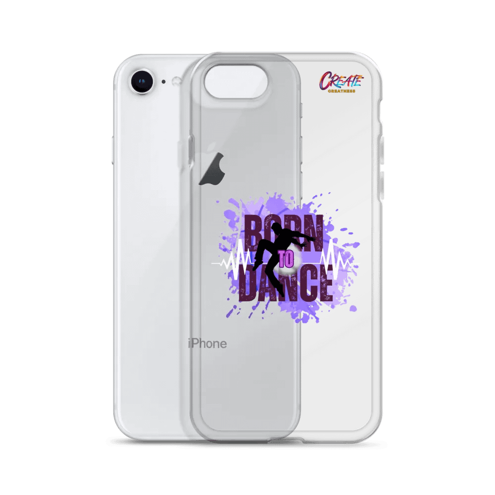 Born to Dance His Silhouette iPhone Case product image (2)