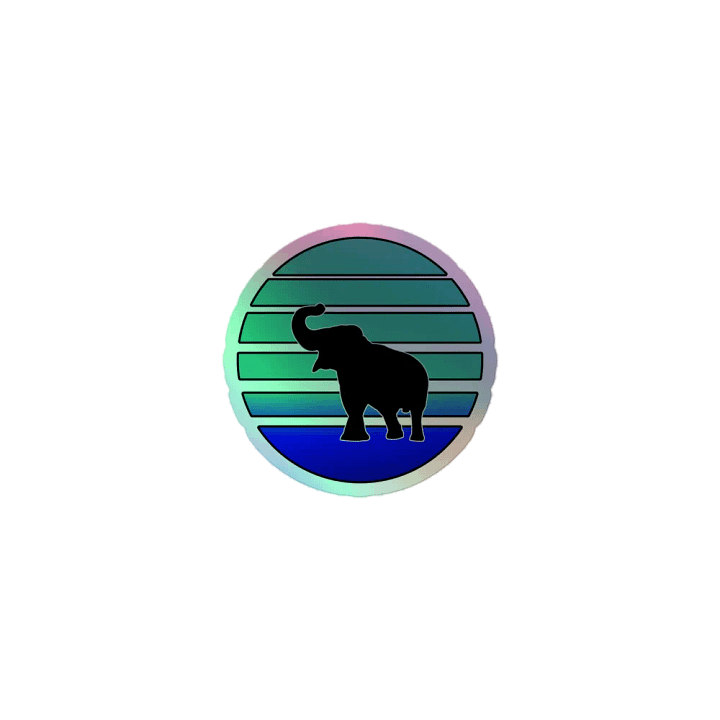 Retro Sun Elephant product image (1)