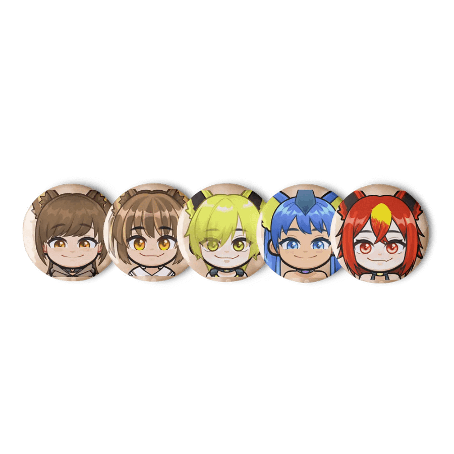 Harls Pins Set 1 product image (1)