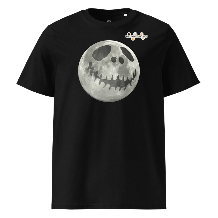 Spooky Moon Face Organic Tee product image (1)