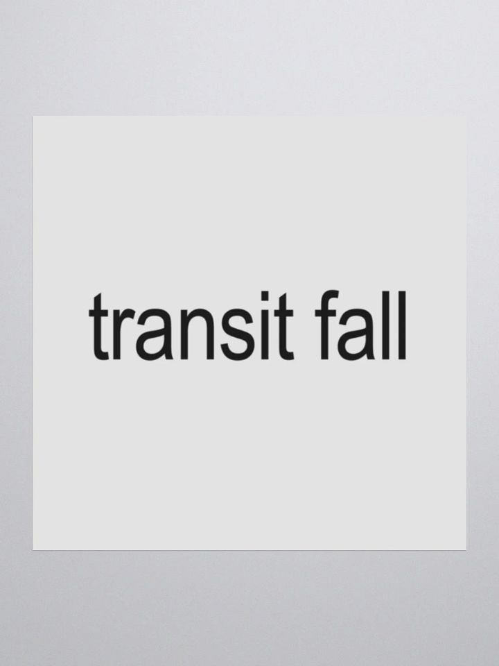 FRANK EASTMAN TRANSIT FALL STICKER product image (3)