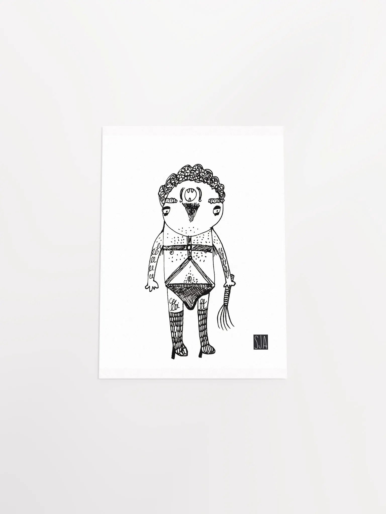 Guy I Saw One Time At The Blues Festival matte poster product image (5)